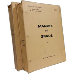 Manuel du gradé - TOME I et II