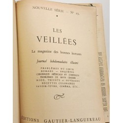 Les veillées - NOUVELLE SERIE N°23 (1958) + N°43 (1962)