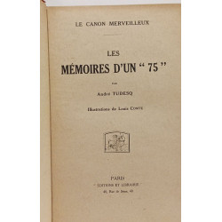 Les mémoires d'un "75". Le canon merveilleux