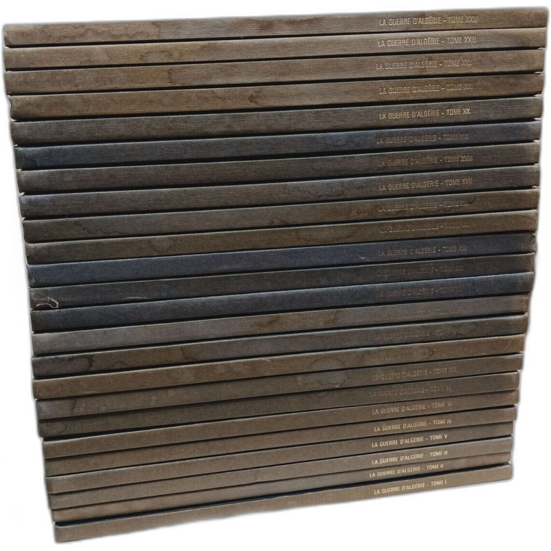 La guerre d'Algérie - historia magazine - tomes I à XXIV