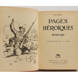 Pages héroïques 1939-40
