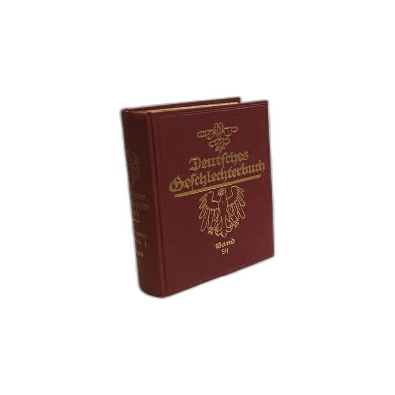Deutsches geschlechterbuch BAND 91
