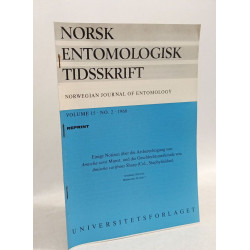 Die genitalorgane der nordischen arten der gattung --- Norsk...