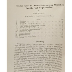 Studien über die atheta-untergattung oreostiba ganglb