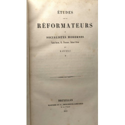 Études sur les réformateurs ou socialistes modernes --- 1/...