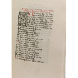 S'ensuit la vie / Miracles a oraisons de Madame Sainte geneviève